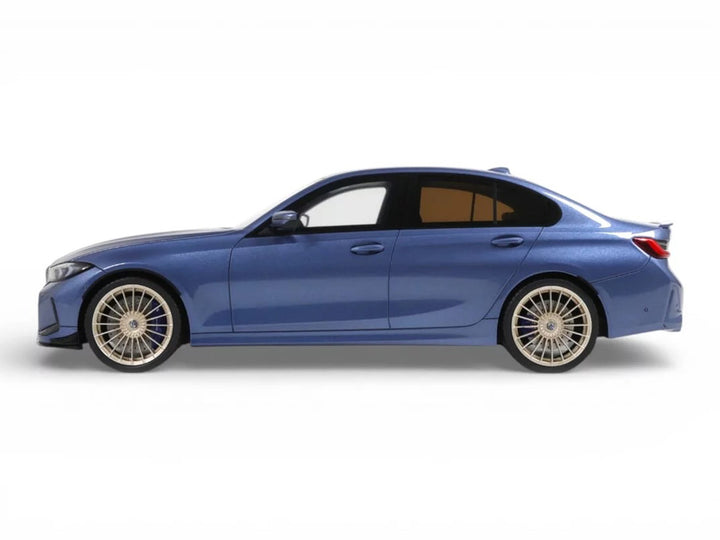 BMW ALPINA B3 GT Blue Metallic 1:18 resin model side view