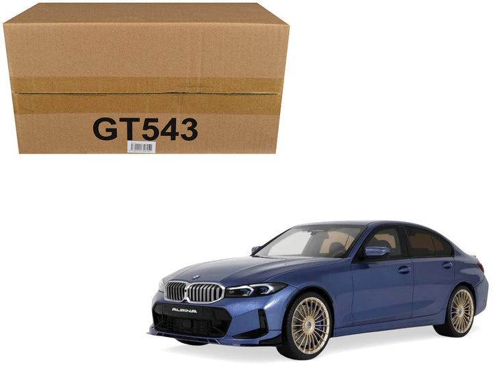 2024 BMW ALPINA B3 GT Saloon Blue Metallic 1:18 GT Spirit model