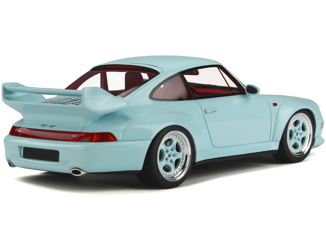 1996 Porsche 911 (933) GT Coppa Florio Blue with Red Interior 1/18 Model Car by GT Spirit-4