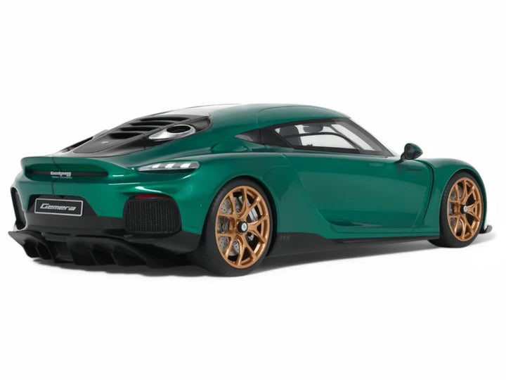 Koenigsegg 2024 Gemera Racing Green Metallic 1/18 Model Car by GT Spirit 2