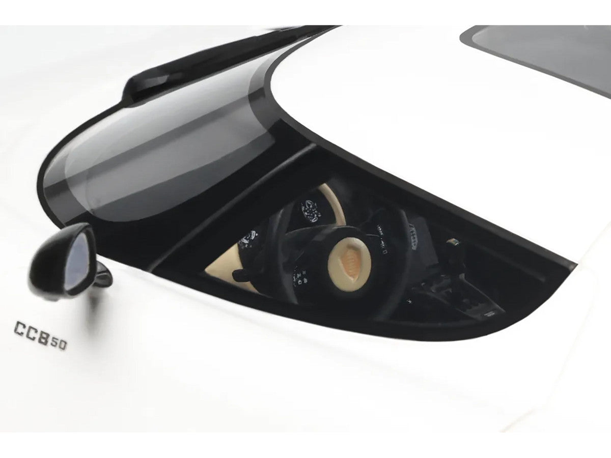 2024 Koenigsegg CC850 Crystal White 1/18 Model Car by GT Spirit-0