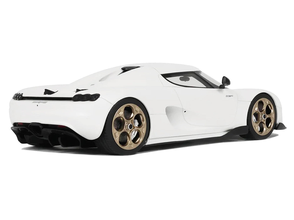 2024 Koenigsegg CC850 Crystal White 1/18 Model Car by GT Spirit-2