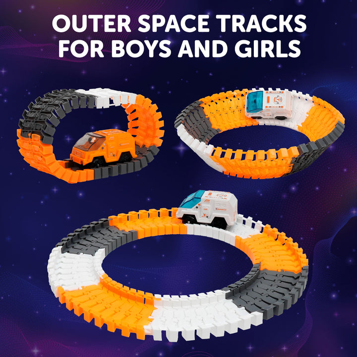 Galactic Race Tracks for Kids- 250pk by USA Toyz 