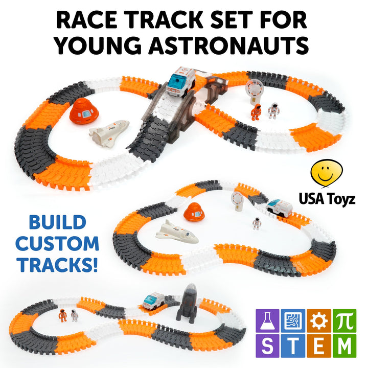 Galactic Race Tracks for Kids- 250pk by USA Toyz  2