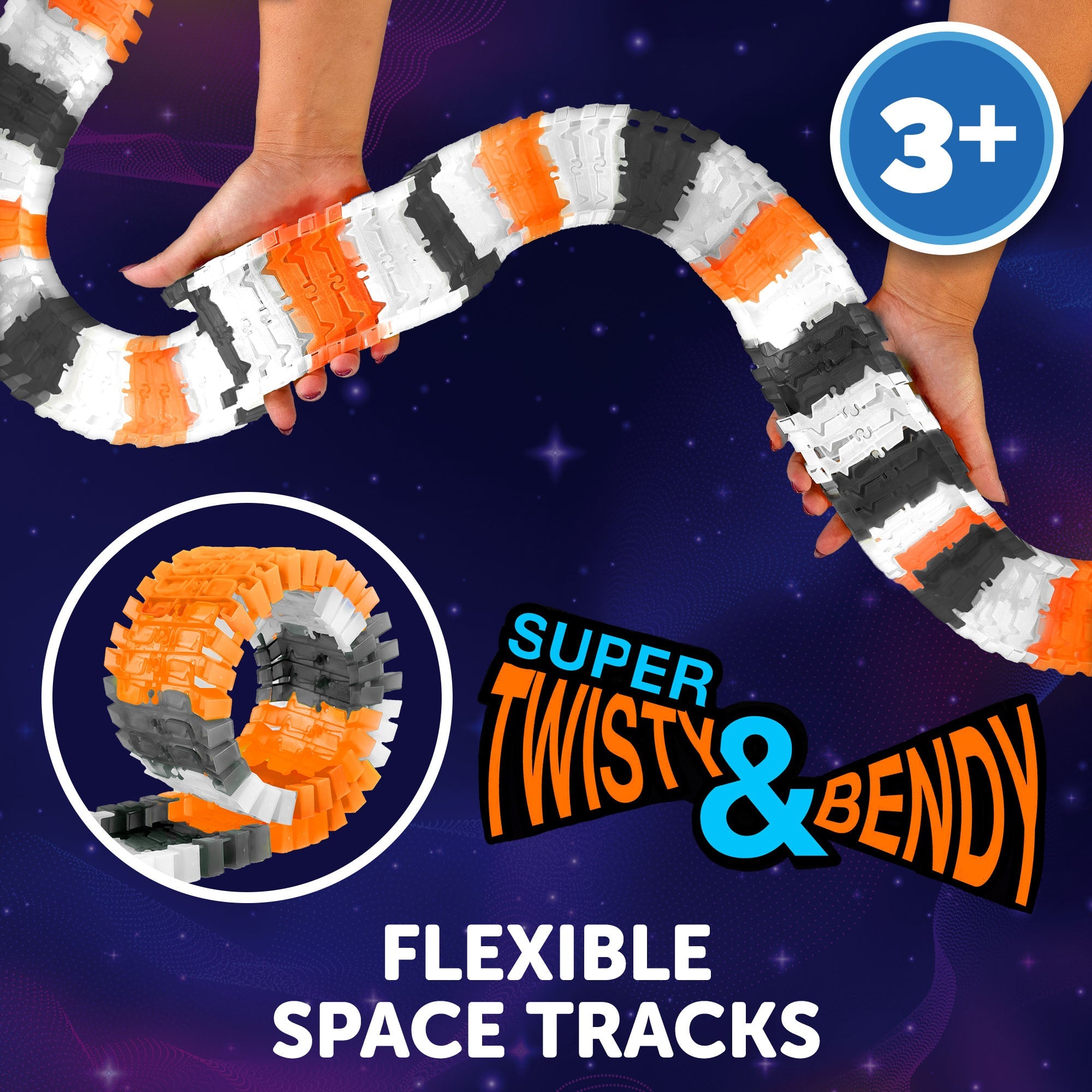 Galactic Race Tracks for Kids- 250pk by USA Toyz  4