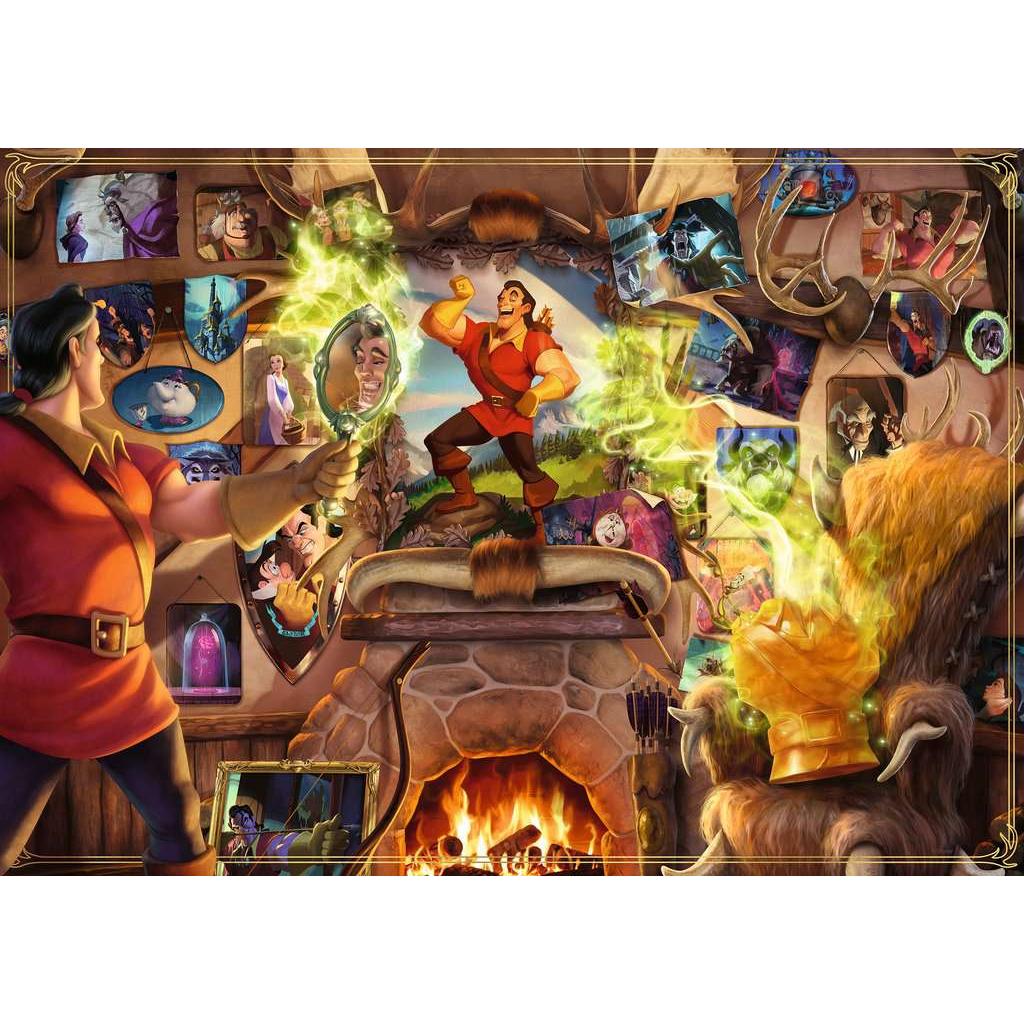 Beauty and the Beast Gaston Disney puzzle