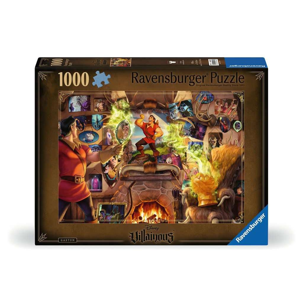Gaston Disney Villainous 1000-piece Ravensburger puzzle