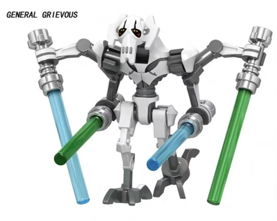 General Grievous - Star Wars Minifigure for Lego
