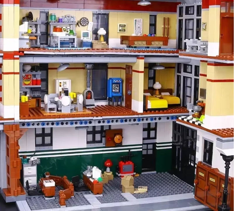 Ghostbusters Firehouse MOC 75827 for Lego