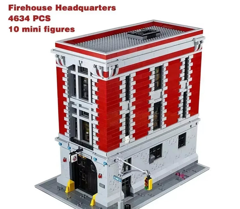 Ghostbusters Firehouse MOC 75827 for Lego