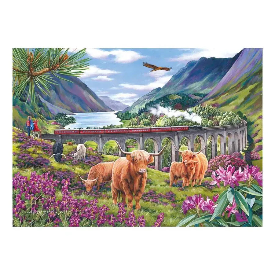 Glenfinnan Ladies 1000 Piece Jigsaw Puzzle HOP