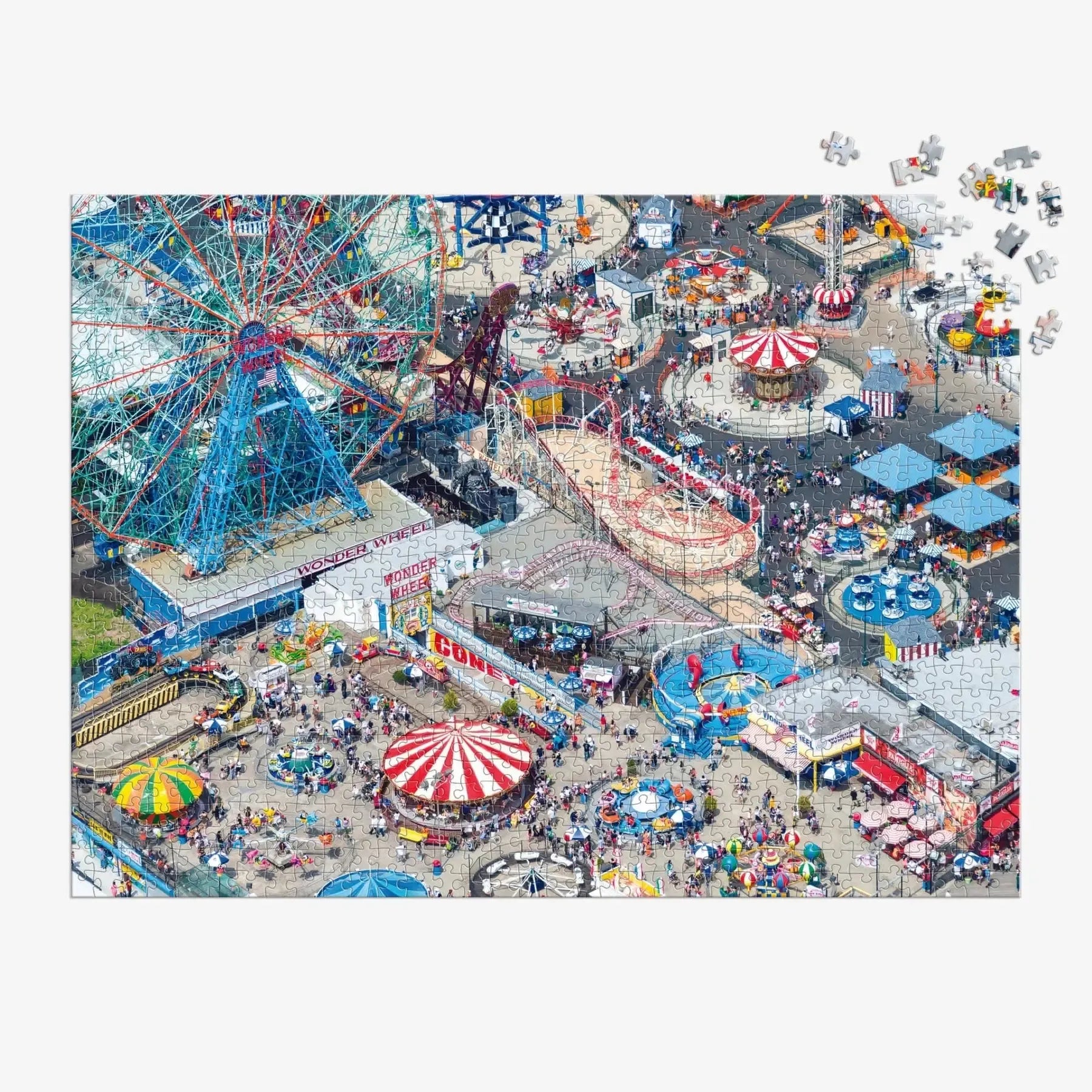Coney Island aerial photography 1000 piece jigsaw puzzle image by Gray Malin