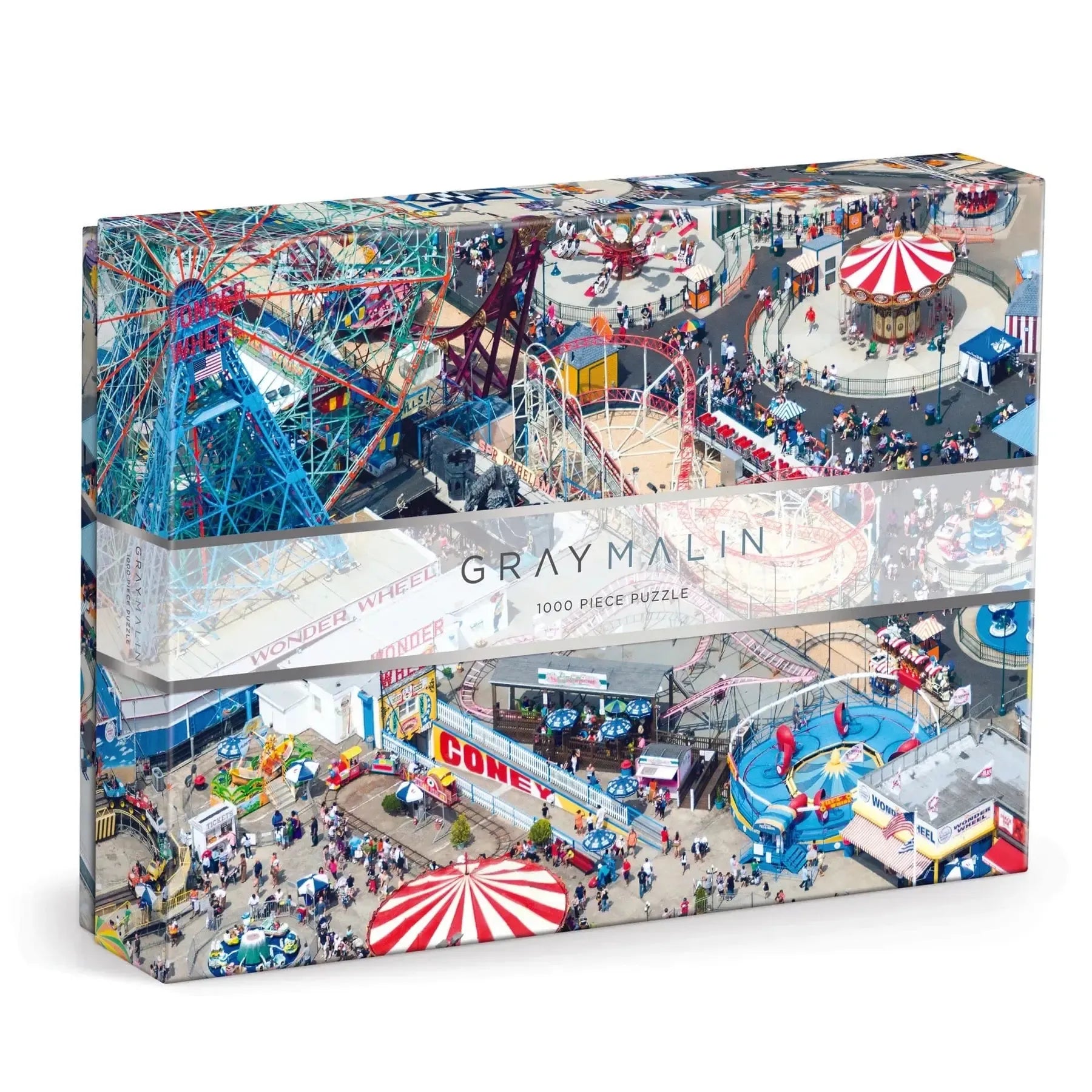 Gray Malin Coney Island 1000 piece jigsaw puzzle by Galison