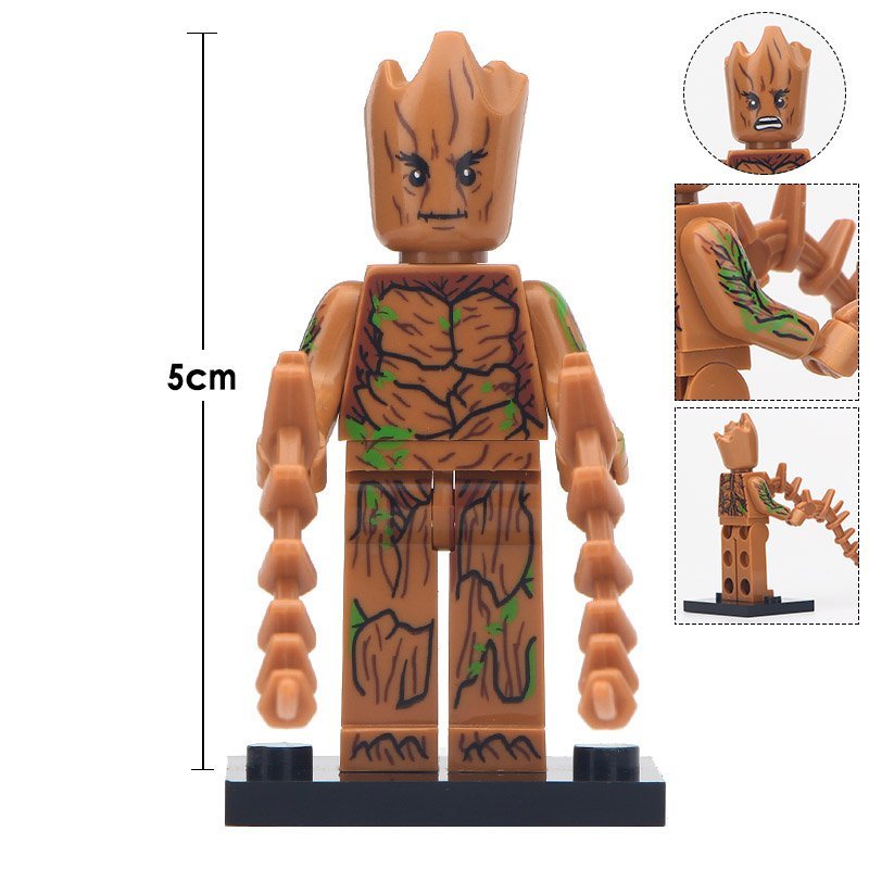 Groot Minifigure for Lego
