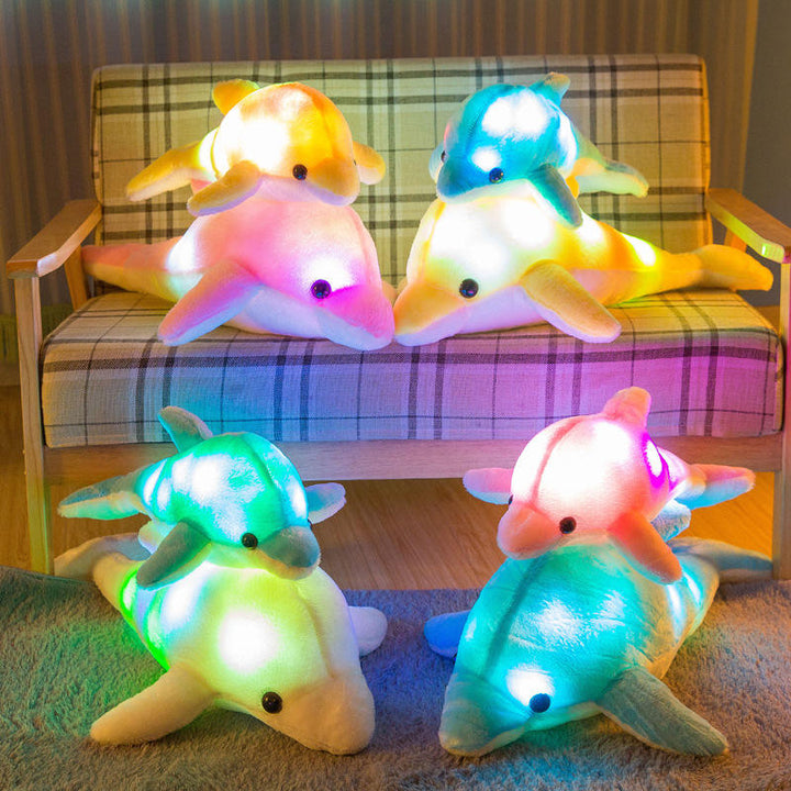 Blue Dolphin Plush Toy by Plushy Planet