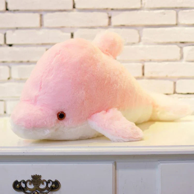 Blue Dolphin Plush Toy by Plushy Planet 2