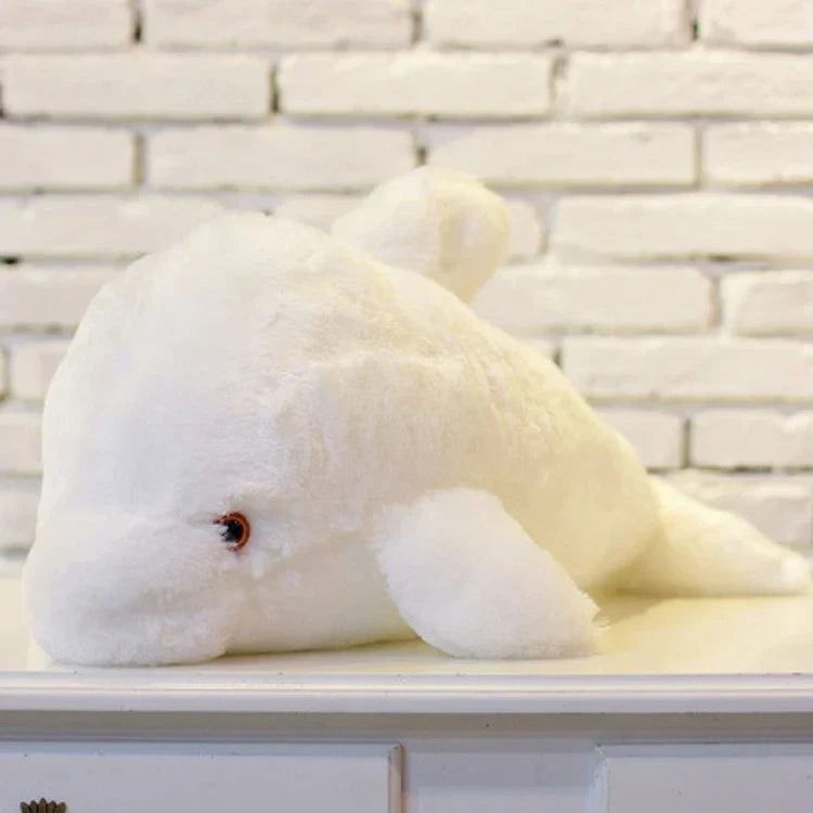 Blue Dolphin Plush Toy by Plushy Planet 3