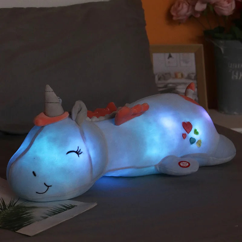 Cute Glowing LED Light Unicorn by Plushy Planet 2