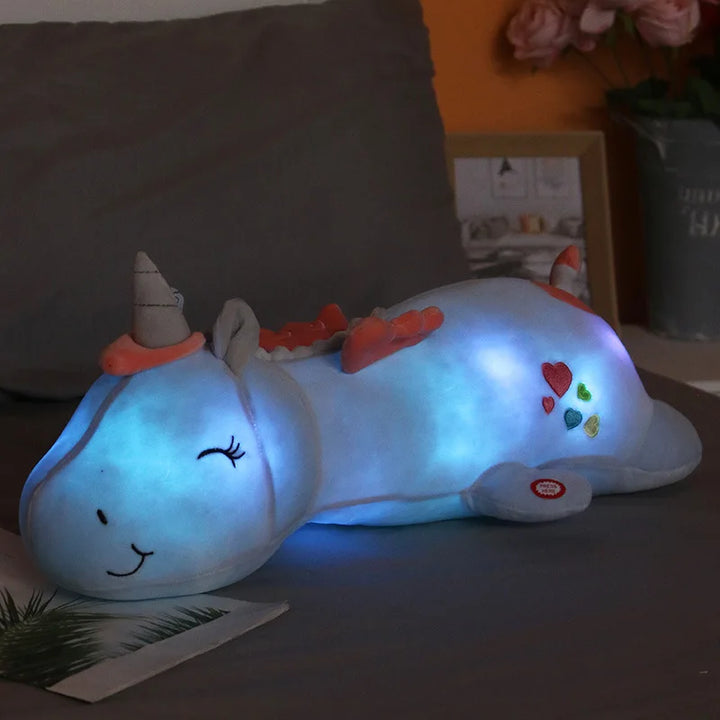 Cute Glowing LED Light Unicorn by Plushy Planet 2