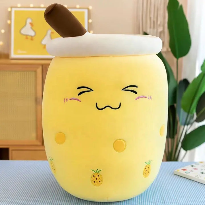 Bubble Boba Tea Cup Pillow: Plush, Stuffed, Popular by Plushy Planet 2