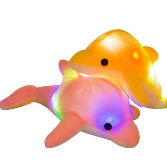Blue Dolphin Plush Toy by Plushy Planet 9