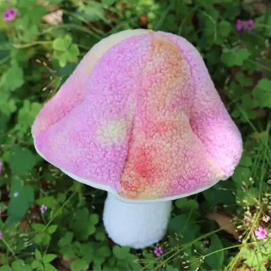 Colorful Mushroom Plush: Soft, Decorative, Gift by Plushy Planet 4
