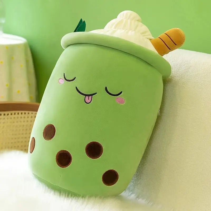Bubble Boba Tea Cup Pillow: Plush, Stuffed, Popular by Plushy Planet 3