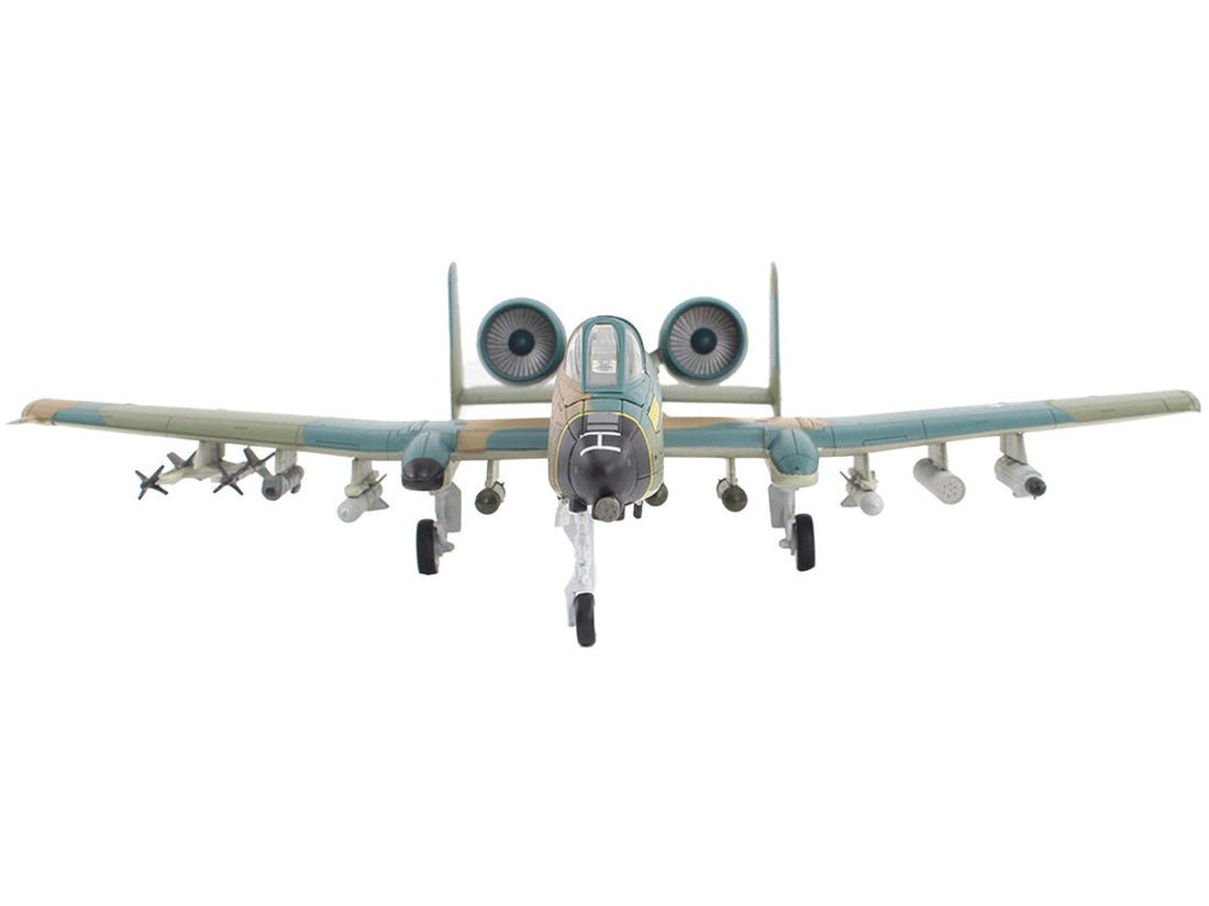 Fairchild Republic A-10C Thunderbolt II Attack Aircraft "Memphis Belle III Captain Lindsay 'Mad' Johnson Davis-Monthan Air Force Base" (2023-24) United States Air Force "Air Power Series" 1/72 Diecast Model by Hobby Master-0