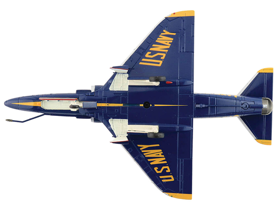 Douglas A-4F Skyhawk Aircraft "Blue Angels 1979 Season #1-6 Decals" United States Navy "Air Power Series" 1/72 Diecast Model by Hobby Master-4