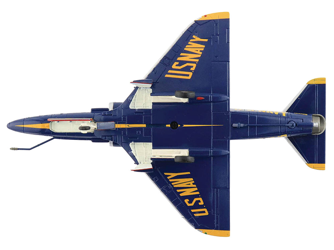 Douglas A-4F Skyhawk Aircraft "Blue Angels Tokushima Airbase Dr. Nakanishi #8" (2008) United States Navy "Air Power Series" 1/72 Diecast Model by Hobby Master-4