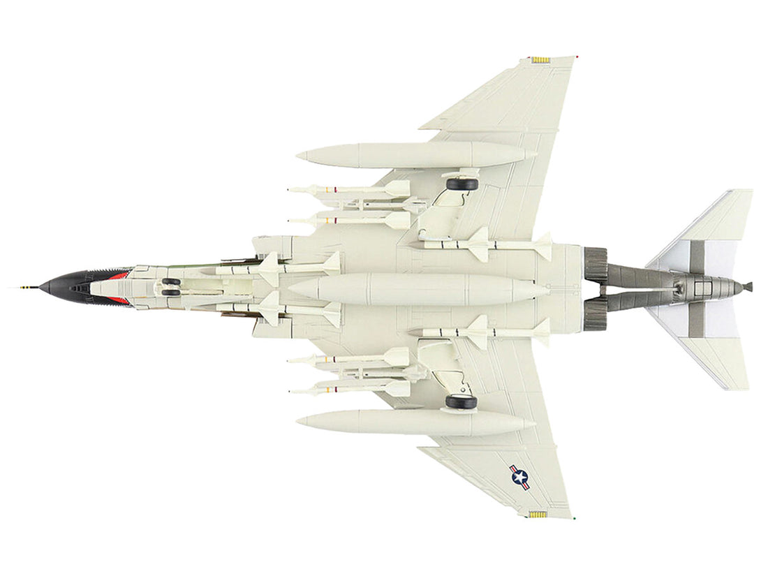 McDonnell Douglas F-4E Phantom II Fighter-Bomber Aircraft "TAM 80 86th TFW/512th TFS Ramstein AB" (1980) United States Air Force "Air Power Series" 1/72 Diecast Model by Hobby Master-2