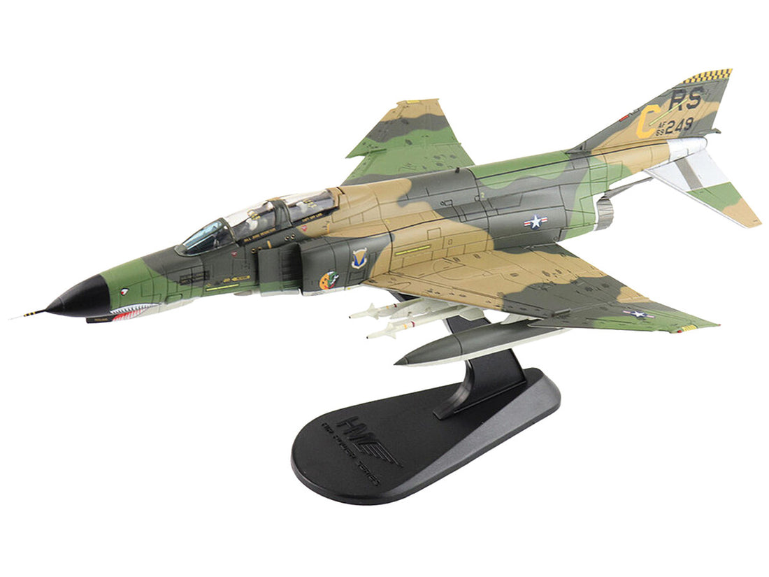 McDonnell Douglas F-4E Phantom II Fighter-Bomber Aircraft "TAM 80 86th TFW/512th TFS Ramstein AB" (1980) United States Air Force "Air Power Series" 1/72 Diecast Model by Hobby Master-1