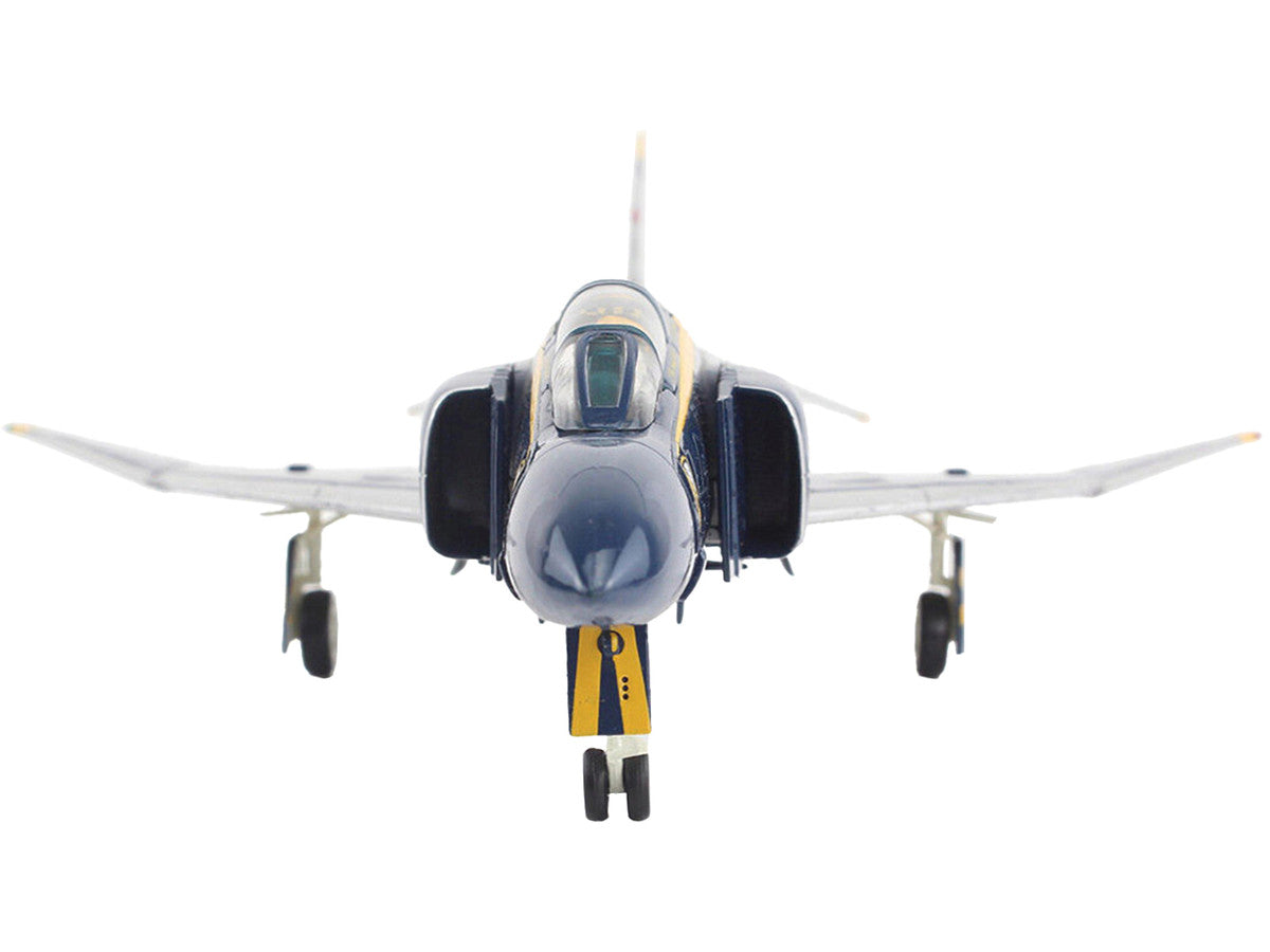 McDonnell Douglas F-4J Phantom II Fighter-Bomber Aircraft "Blue Angels Cdr. Harley Hall 1970 to 1971 Season" United States Navy "Air Power Series" 1/72 Diecast Model by Hobby Master-0