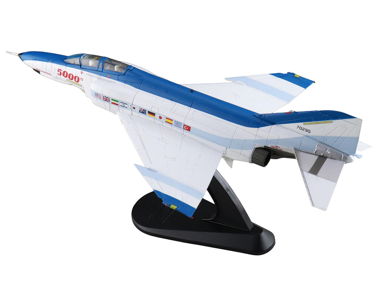 McDonnell Douglas F-4E Phantom II Fighter-Bomber Aircraft "70290 5000th Phantom St Louis" (1978) United States Air Force "Air Power Series" 1/72 Diecast Model by Hobby Master-3