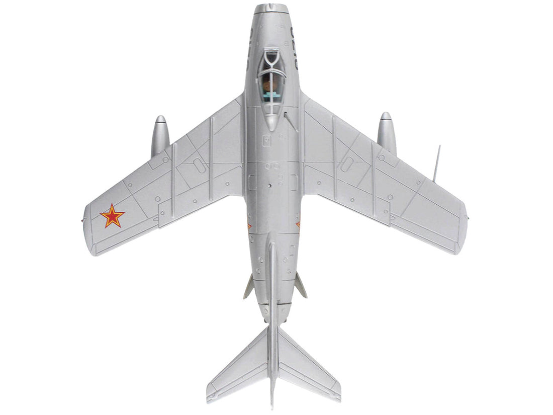 Mikoyan-Gurevich MiG-15Bis Fighter Aircraft "8170 Early Soviet Fighter" Soviet Air Force "Air Power Series" 1/72 Diecast Model by Hobby Master-2