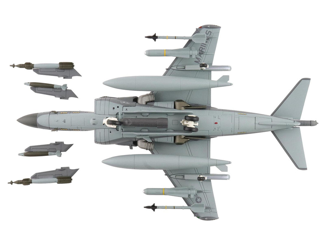 McDonnell Douglas AV-8B Plus Harrier II Aircraft "165357 VMA-231 Ace of Spades Operation Inherent Resolve USCENTCOM" (2017) United States Marine Corps "Air Power Series" 1/72 Diecast Model by Hobby Master-2