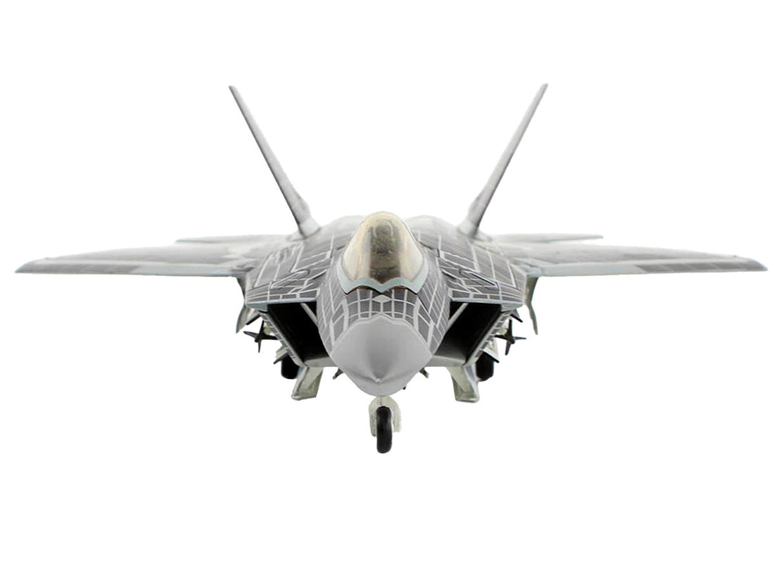 Lockheed F-22A Raptor Stealth Aircraft "Symbiote Nellis AFB NV" (2021) United States Air Force "Air Power Series" 1/72 Diecast Model by Hobby Master-2