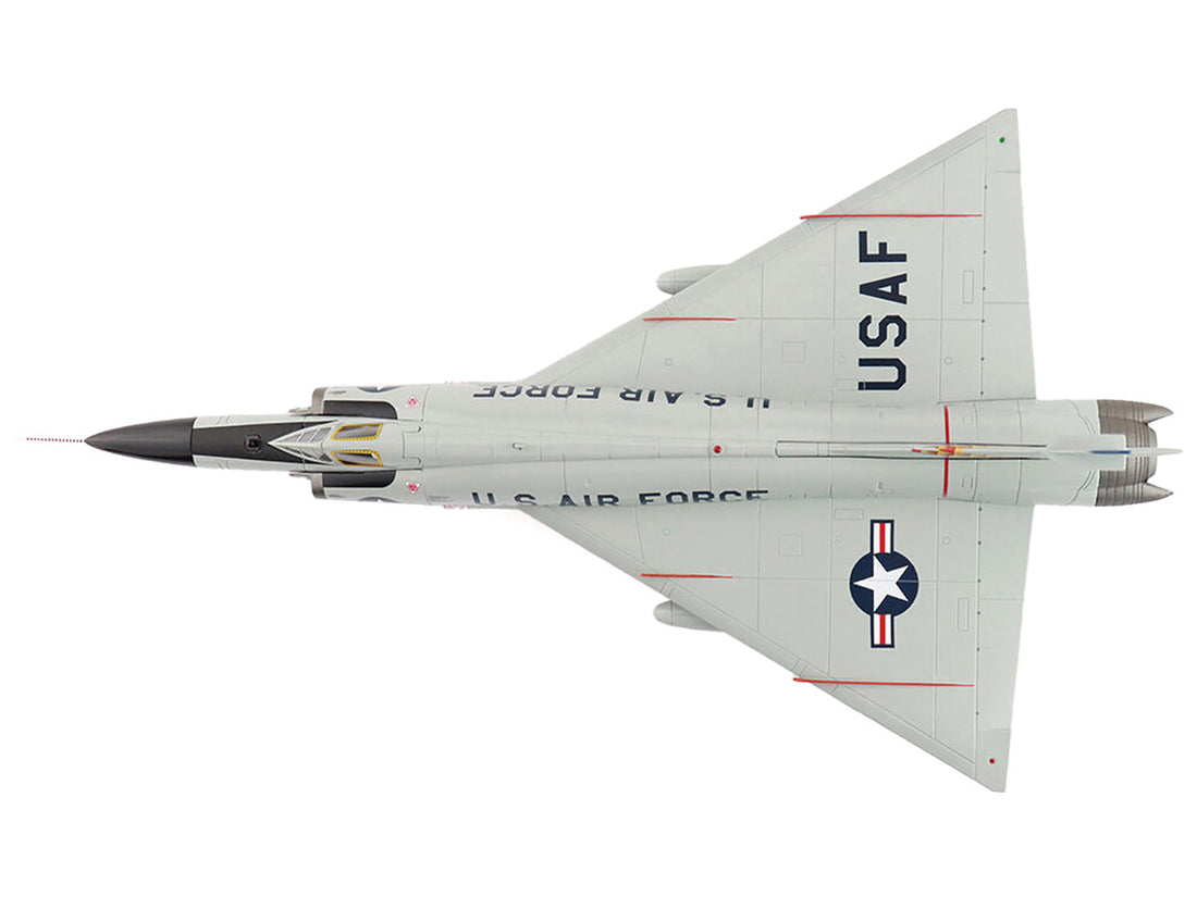 Convair F-102A Delta Dagger Interceptor Aircraft "199th Fighter Interceptor Squadron (FIS) Hawaii Air National Guard" (1960s) United States Air Force "Air Power Series" 1/72 Diecast Model by Hobby Master-2