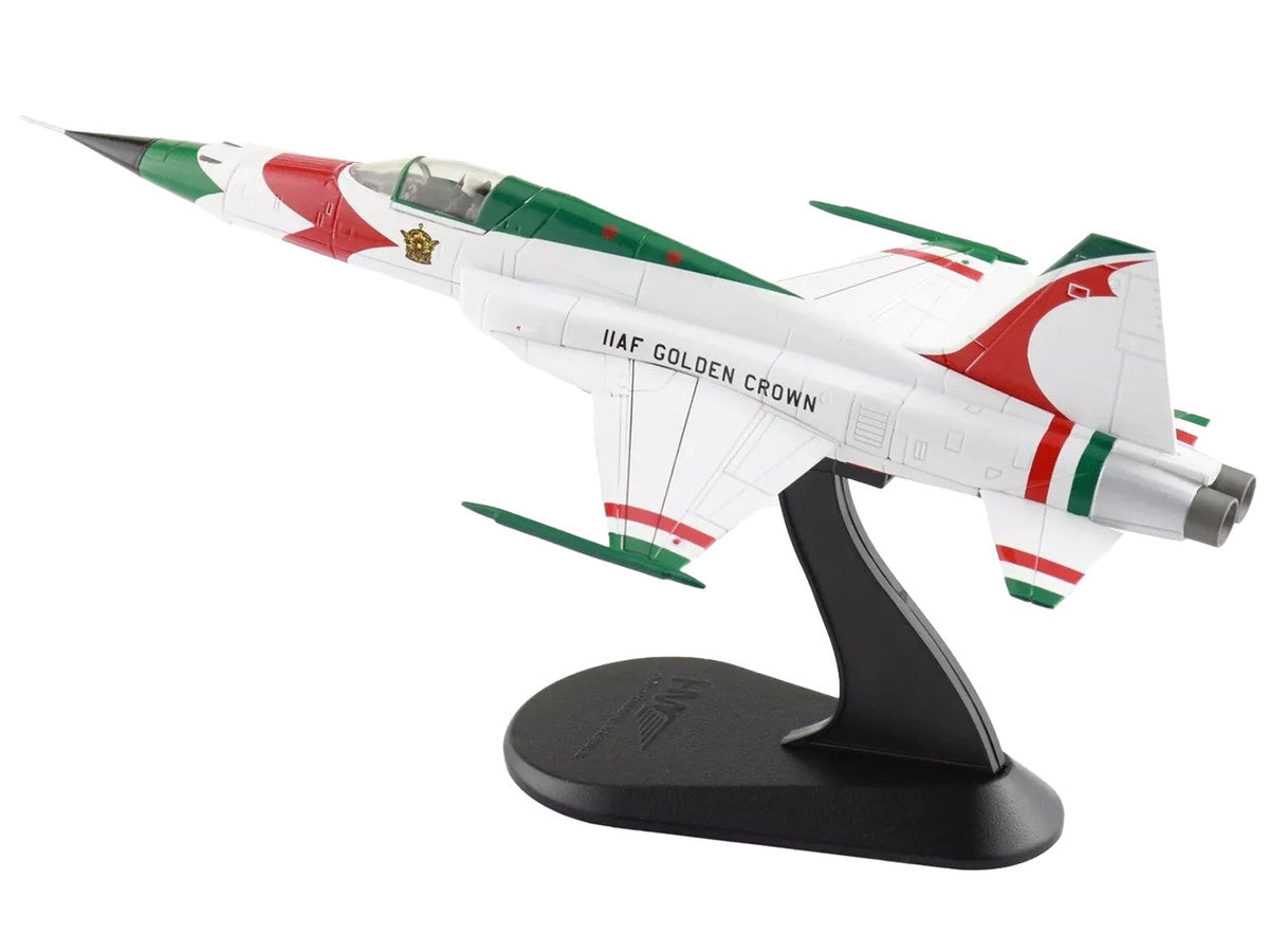 Northrop F-5E Tiger II Aircraft "#1-8 3-7099 IIAF Golden Crown" Imperial Iranian Air Force "Air Power Series" 1/72 Diecast Model by Hobby Master-3
