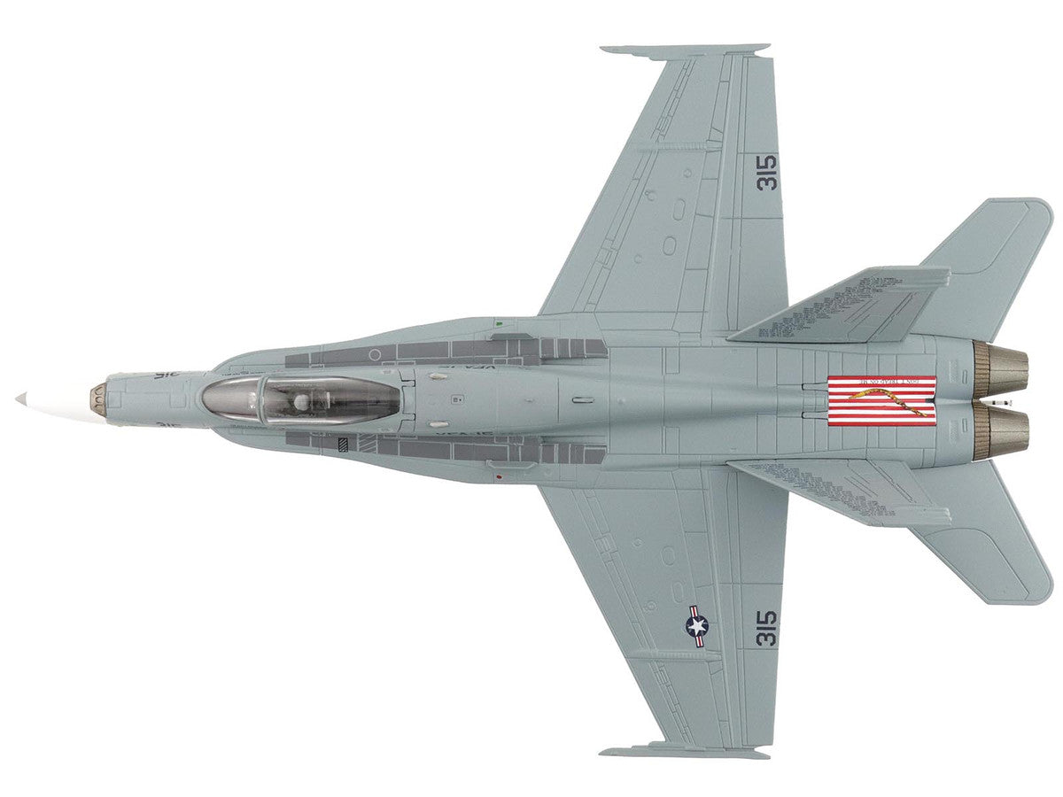 F/A-18C Hornet Retro TAC Demo aircraft underside 1:72 model