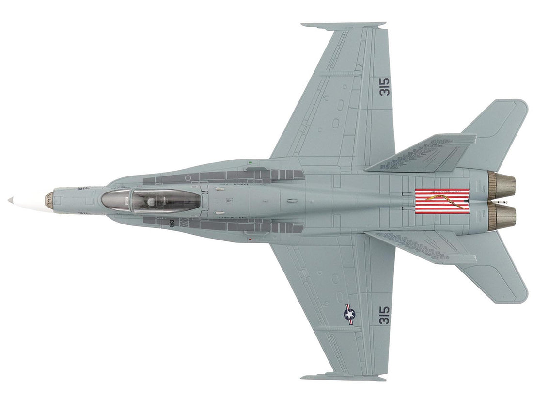 F/A-18C Hornet Retro TAC Demo aircraft underside 1:72 model