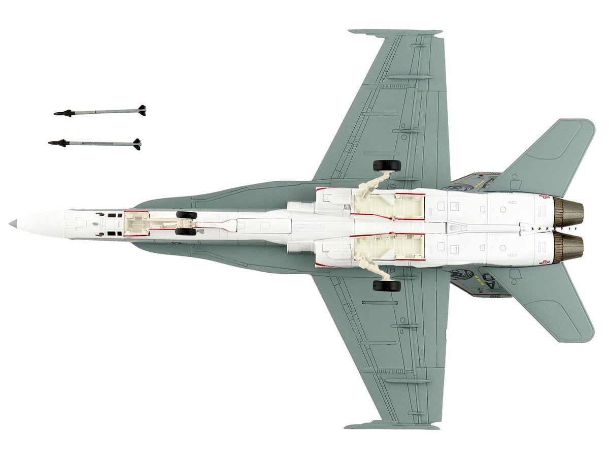 F/A-18C Hornet VFA-15 Retro TAC Demo top view Hobby Master