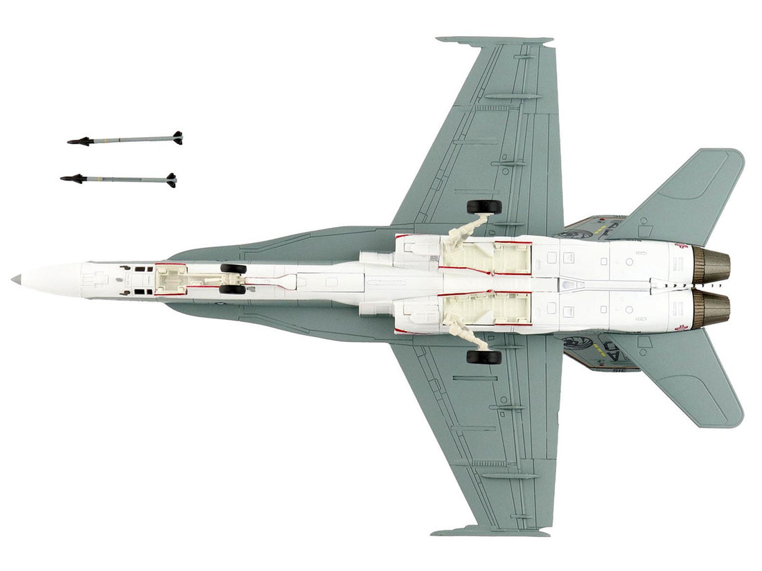 F/A-18C Hornet VFA-15 Retro TAC Demo top view Hobby Master