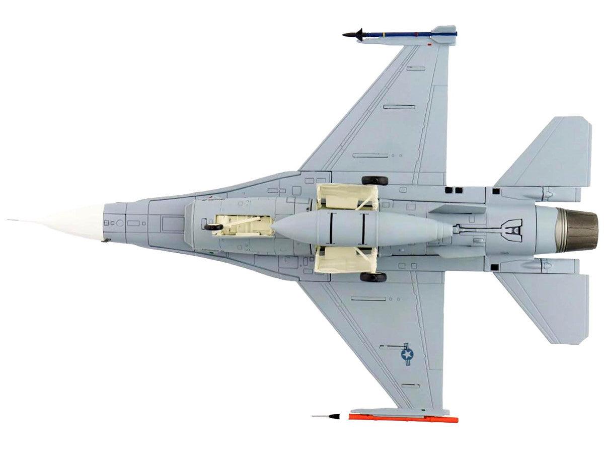 Lockheed F-16B Fighting Falcon Fighter Aircraft "Top Gun 90th Anniversary of Naval Aviation NSAWC" United States Navy "Air Power Series" 1/72 Diecast Model by Hobby Master-3
