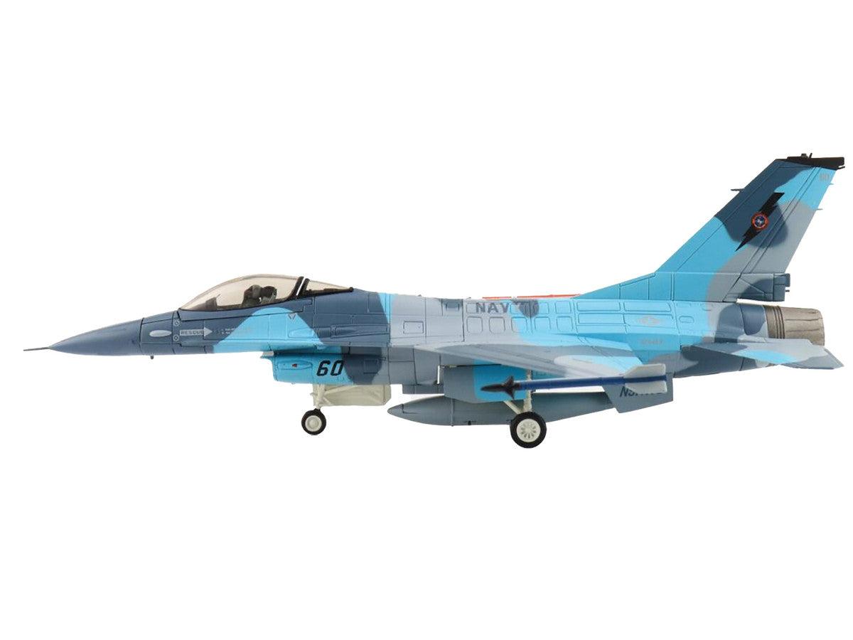Lockheed F-16A Fighting Falcon Fighter Aircraft "NSAWC Adversary" (2006-2008) United States Navy "Air Power Series" 1/72 Diecast Model by Hobby Master 4