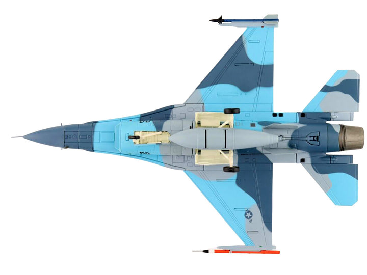 Lockheed F-16A Fighting Falcon Fighter Aircraft "NSAWC Adversary" (2006-2008) United States Navy "Air Power Series" 1/72 Diecast Model by Hobby Master 2