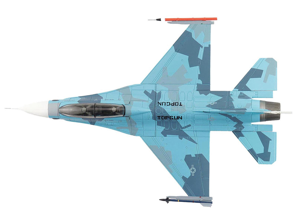 Lockheed F-16B Fighting Falcon Fighter Aircraft "Top Gun 04 Centennial of Naval Aviation" United States Navy "Air Power Series" 1/72 Diecast Model by Hobby Master-2