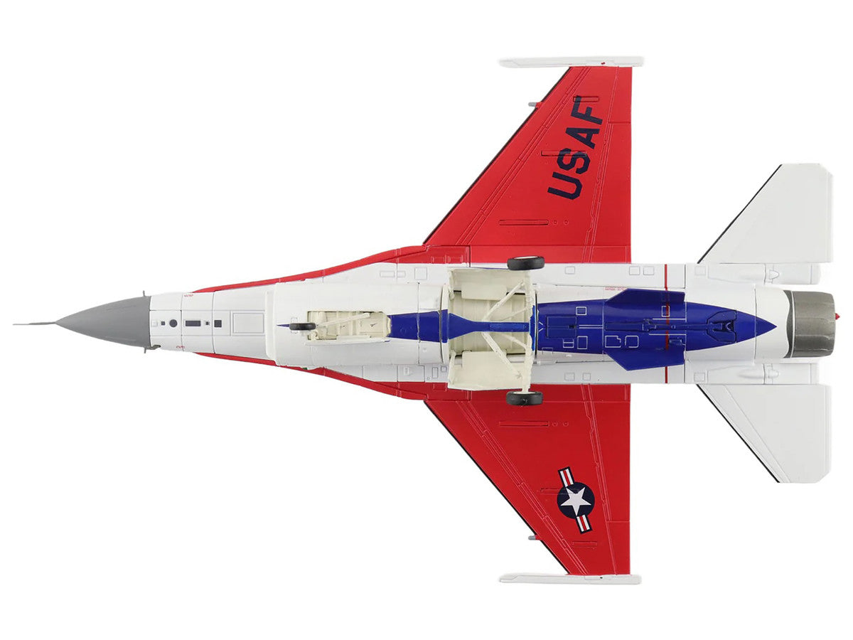 Lockheed F-16CM Fighting Falcon Fighter Aircraft "91-0395 Viper Demo Shaw Air Force Base" (2024) United States Air Force "Air Power Series" 1/72 Diecast Model by Hobby Master-3