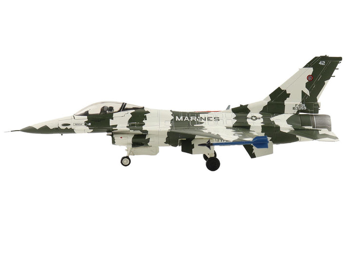 Hobby Master F-16N U.S. Navy adversary fighter 163269 side view
