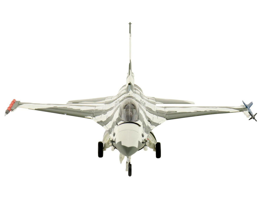 General Dynamics F-16N Fighting Falcon Fighter Aircraft "163269 U.S. Navy Fighter Weapons School" (1990s) United States Marine Corps "Air Power Series" 1/72 Diecast Model by Hobby Master-0